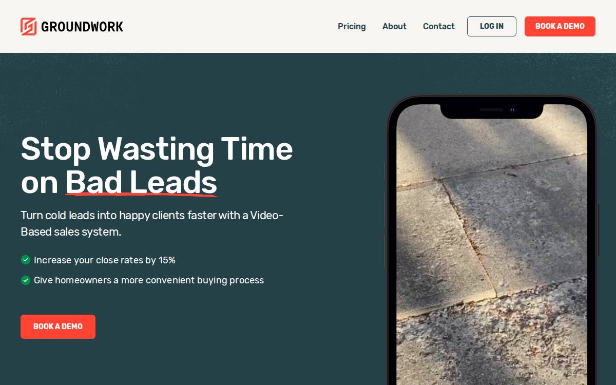 Groundwork website preview
