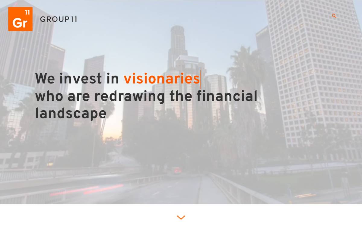 Group11 website preview