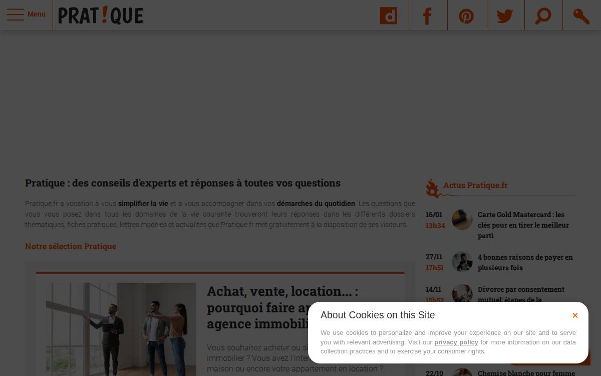 Groupe Pratique website preview