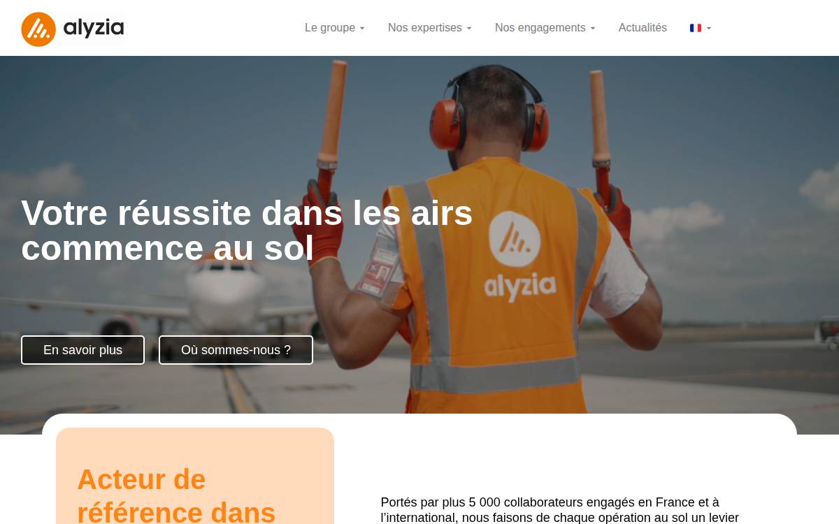 Groupe 3S website preview