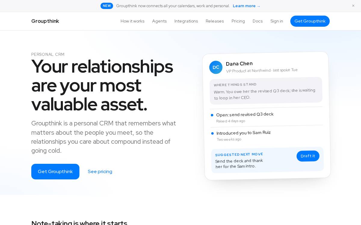 Groupthink website preview