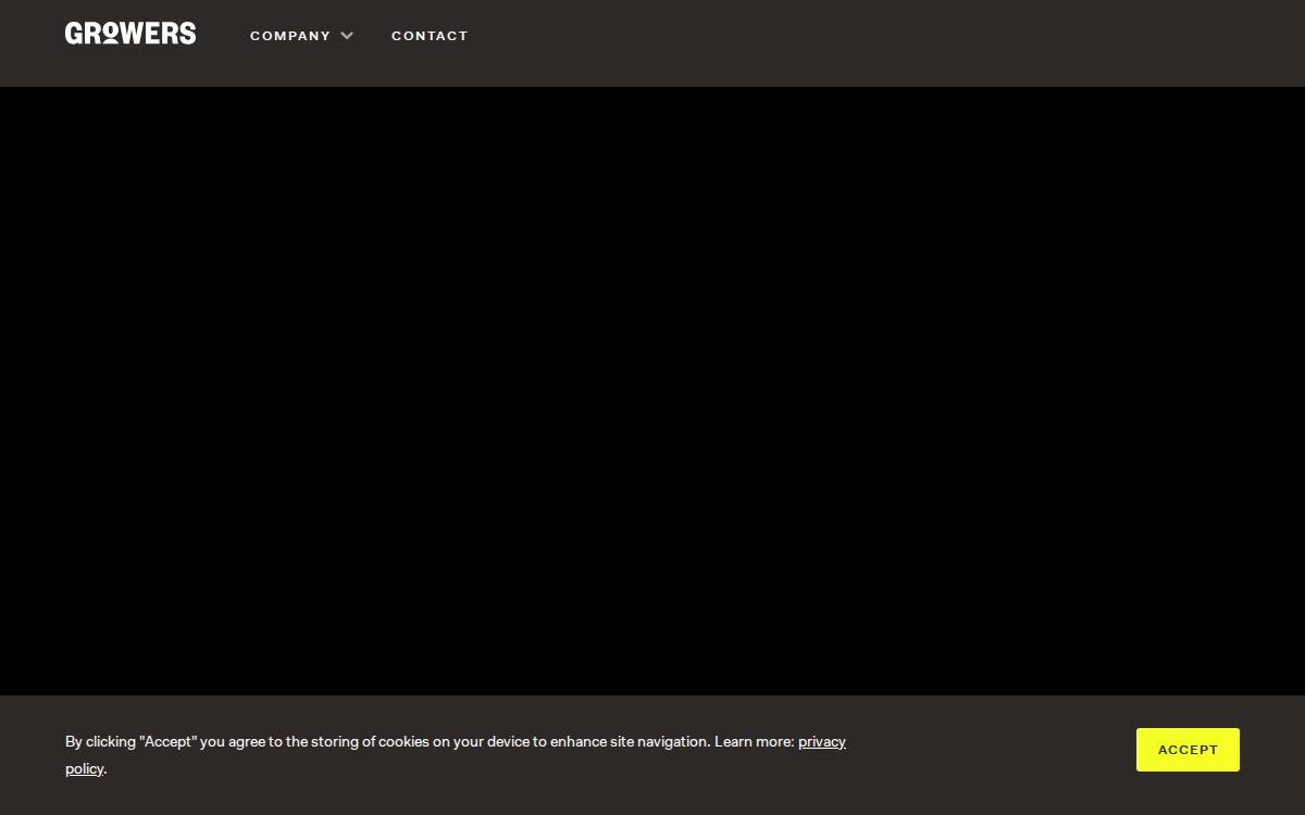 Growers Holdings website preview