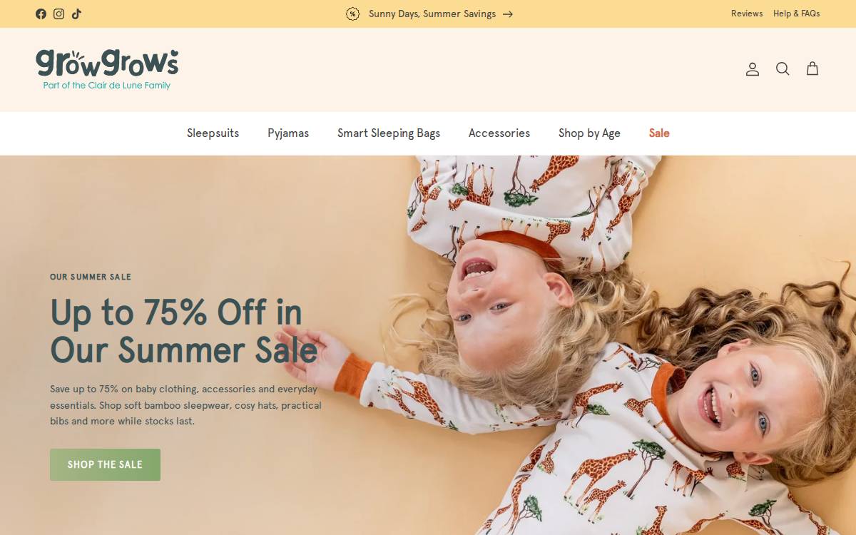 GrowGrows website preview