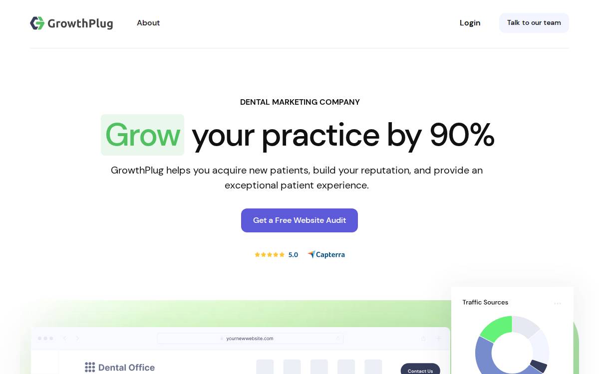 Growthplug website preview