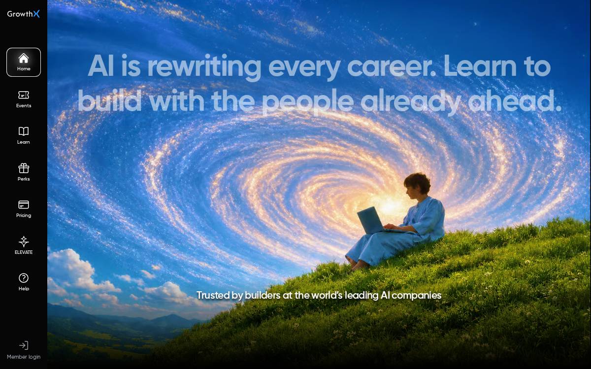 GrowthX website preview
