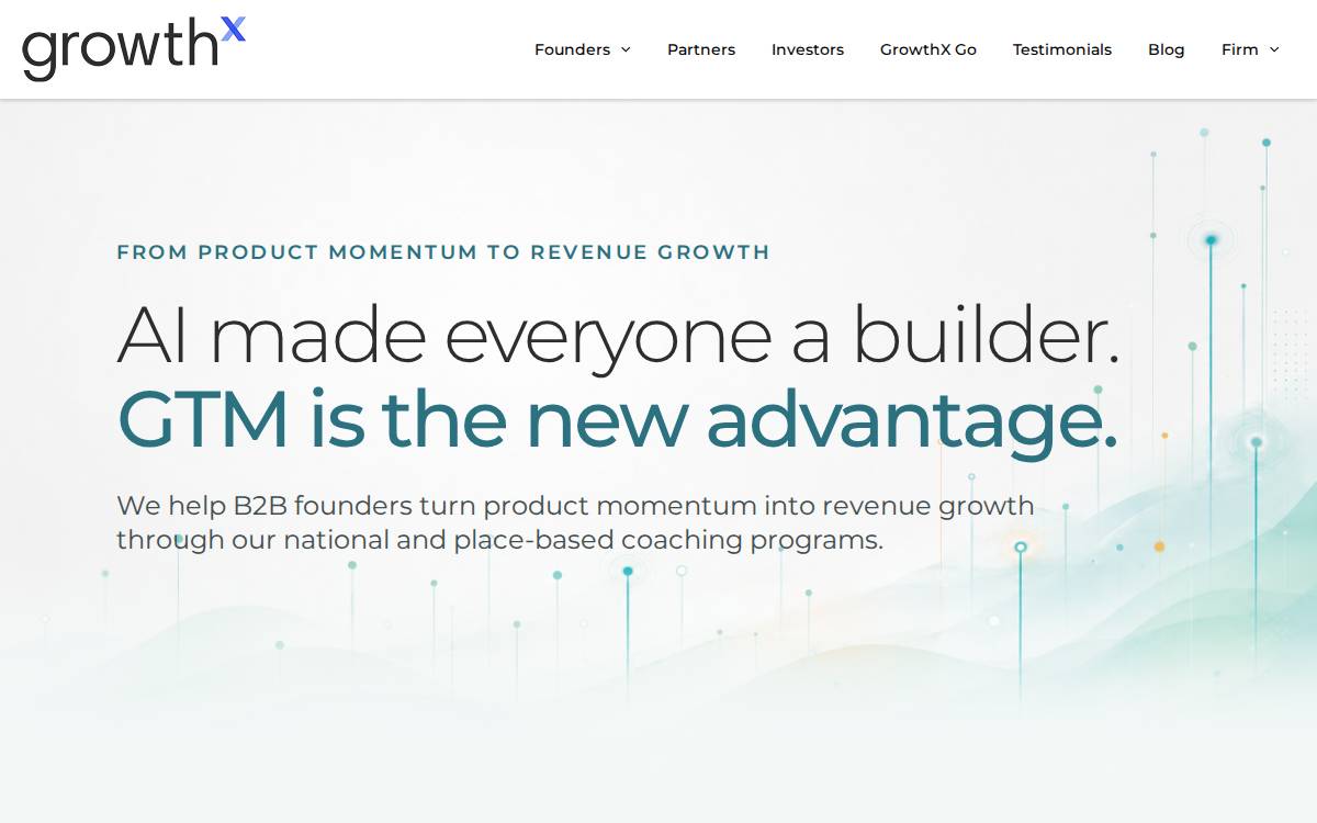 GrowthX website preview