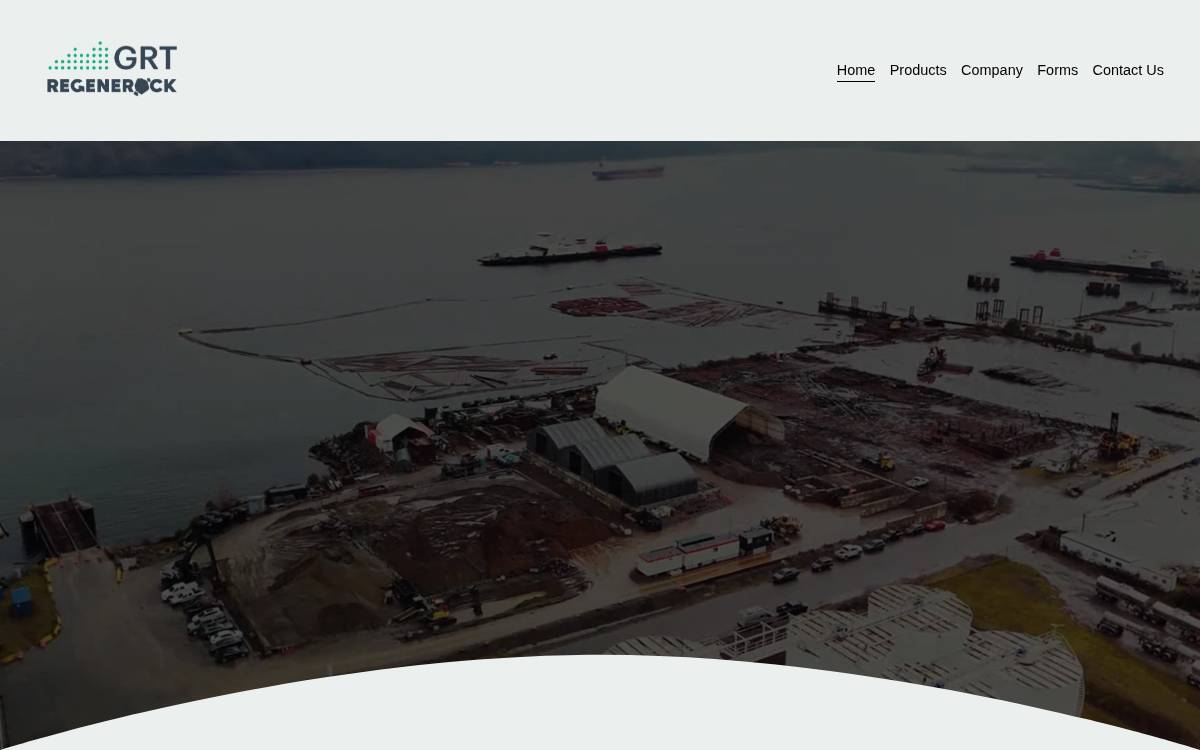 GRT website preview