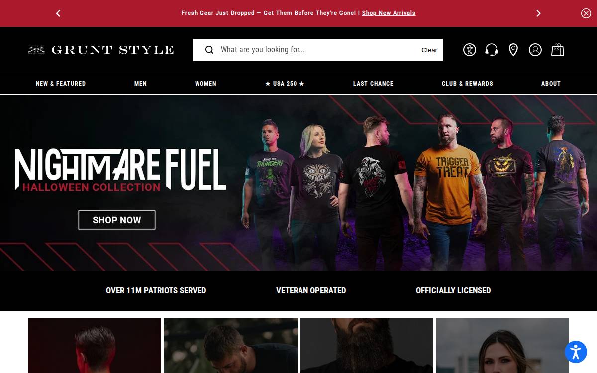Grunt Style website preview