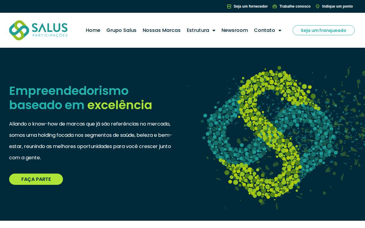 Grupo Salus website preview
