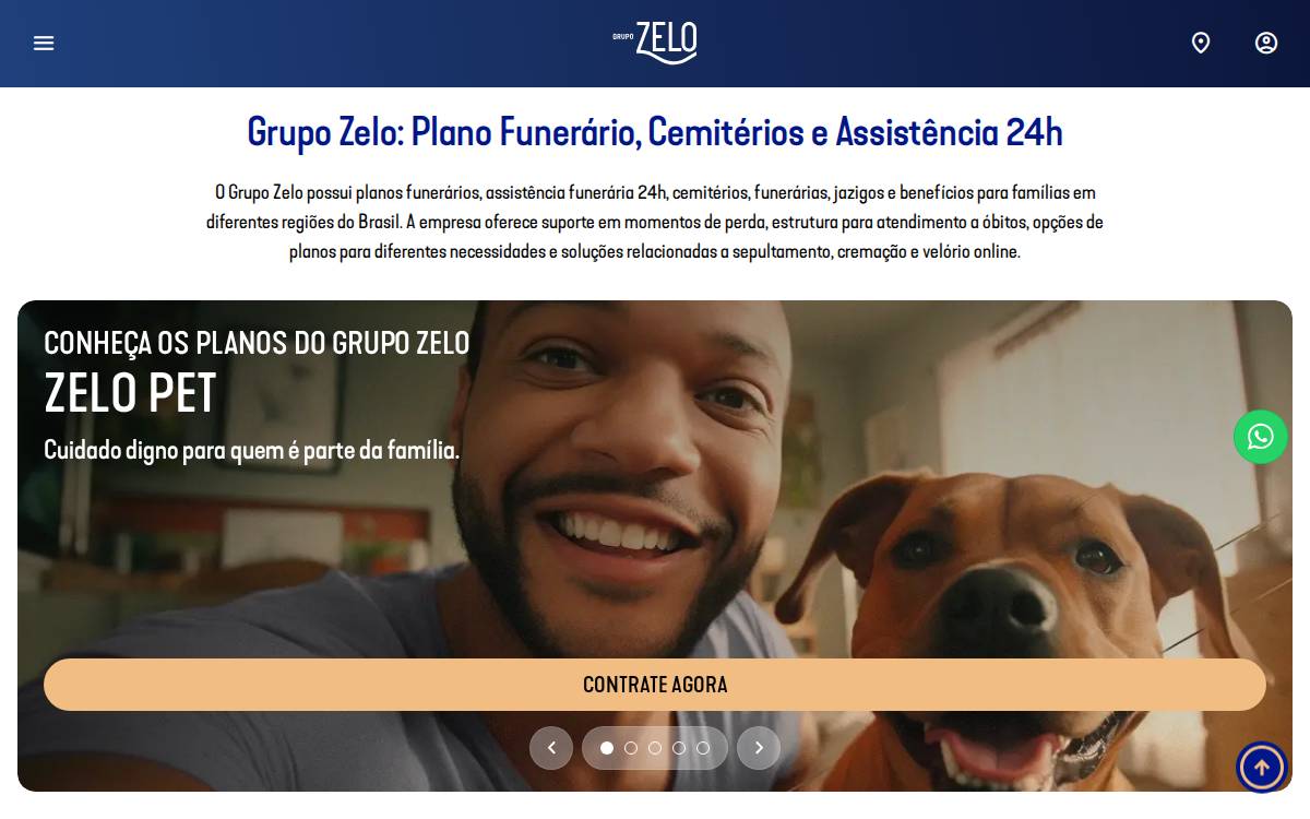 Grupo Zelo website preview