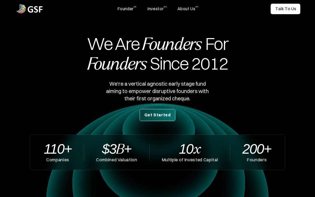 GSF website preview