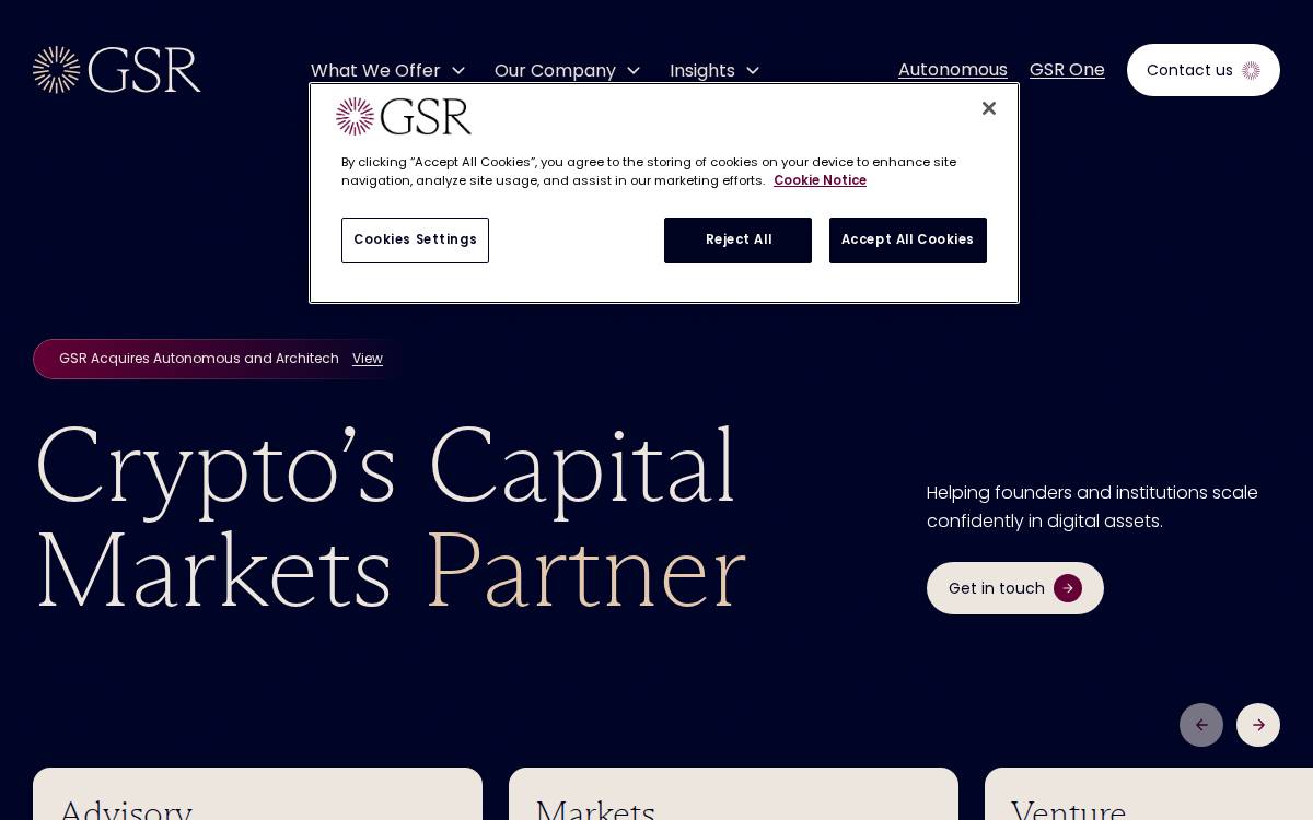 Gsr website preview