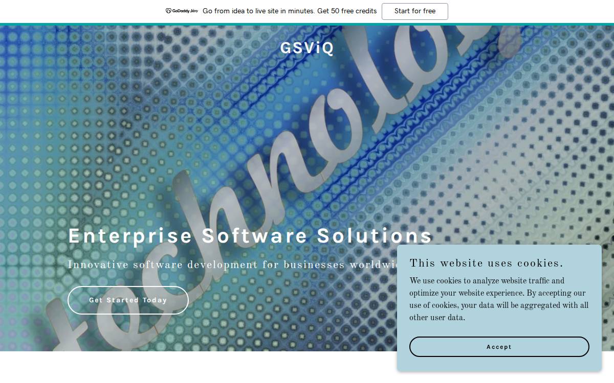 Gsviq website preview