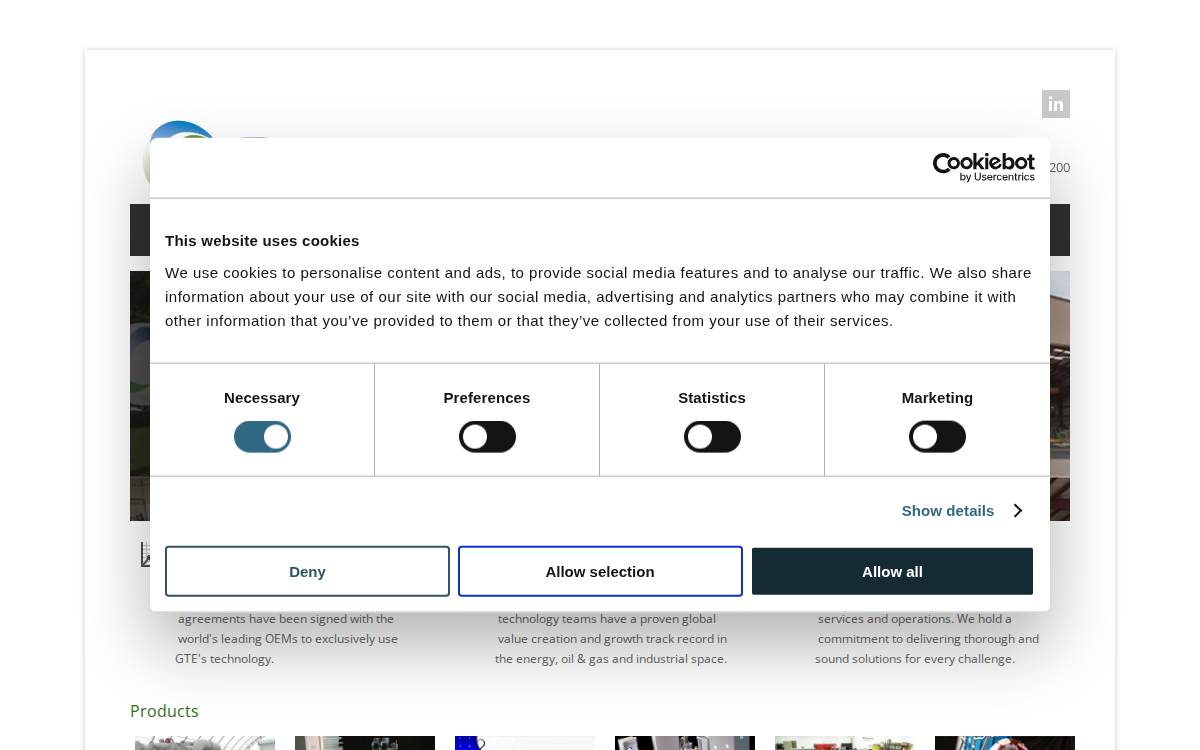 Gtefficiency website preview