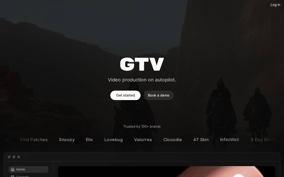 GTV website preview