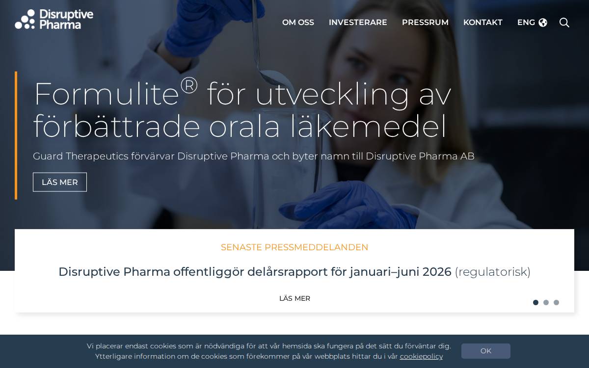 Guard Therapeutics website preview