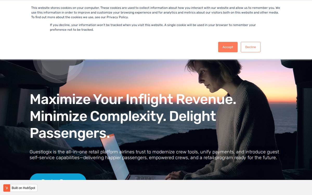 GuestLogix website preview