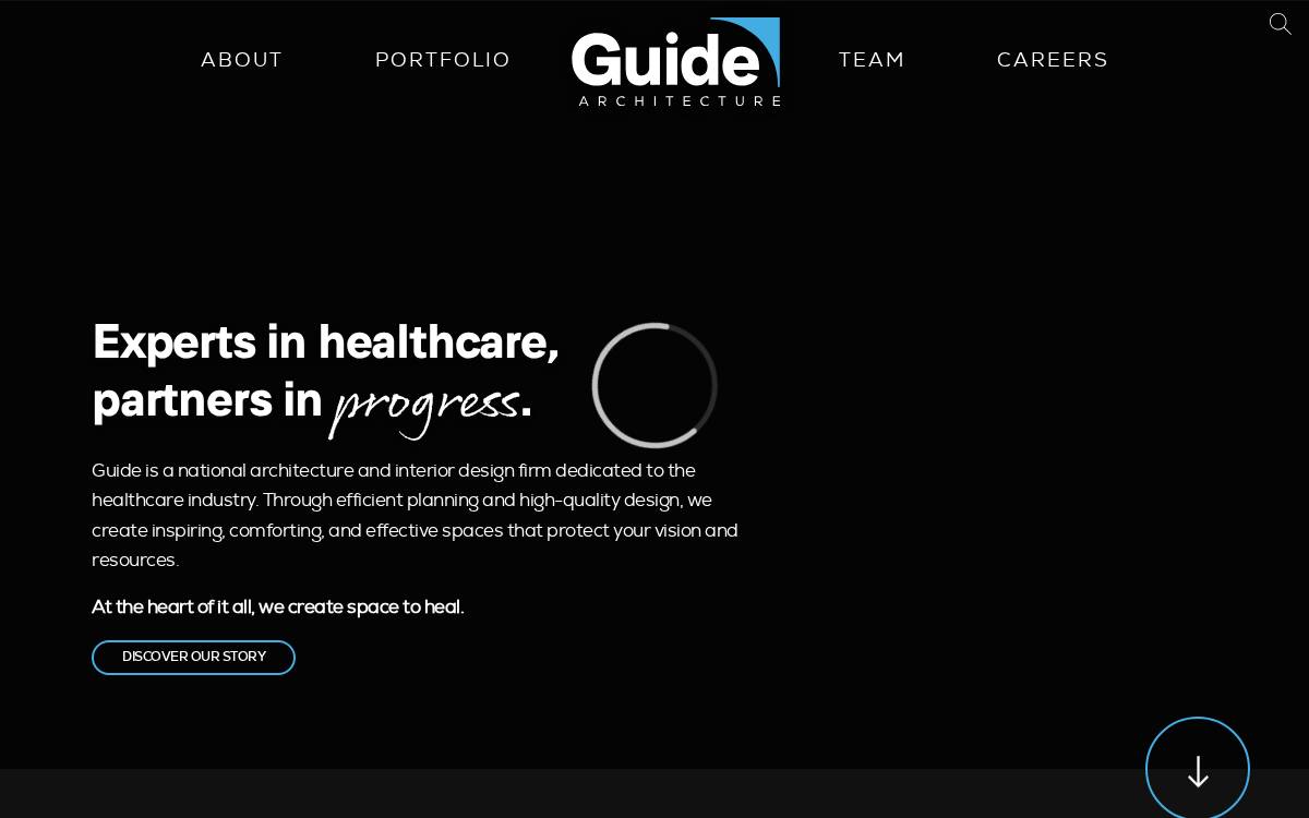 Guidearch website preview