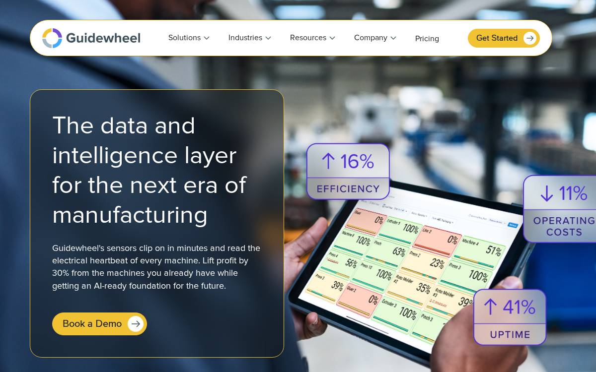 Guidewheel website preview