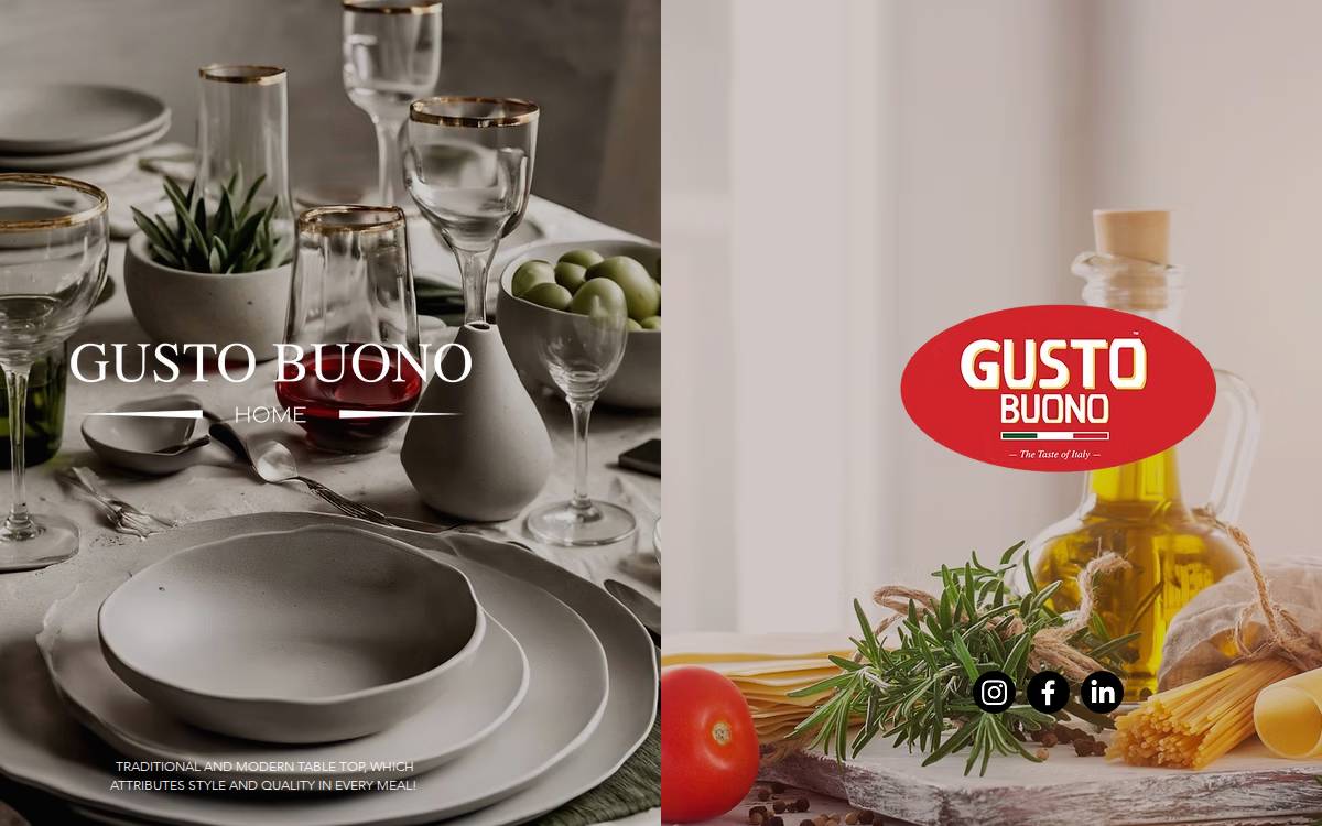 Gustobuono website preview