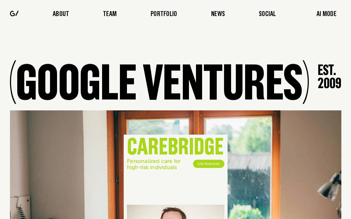 Gv website preview