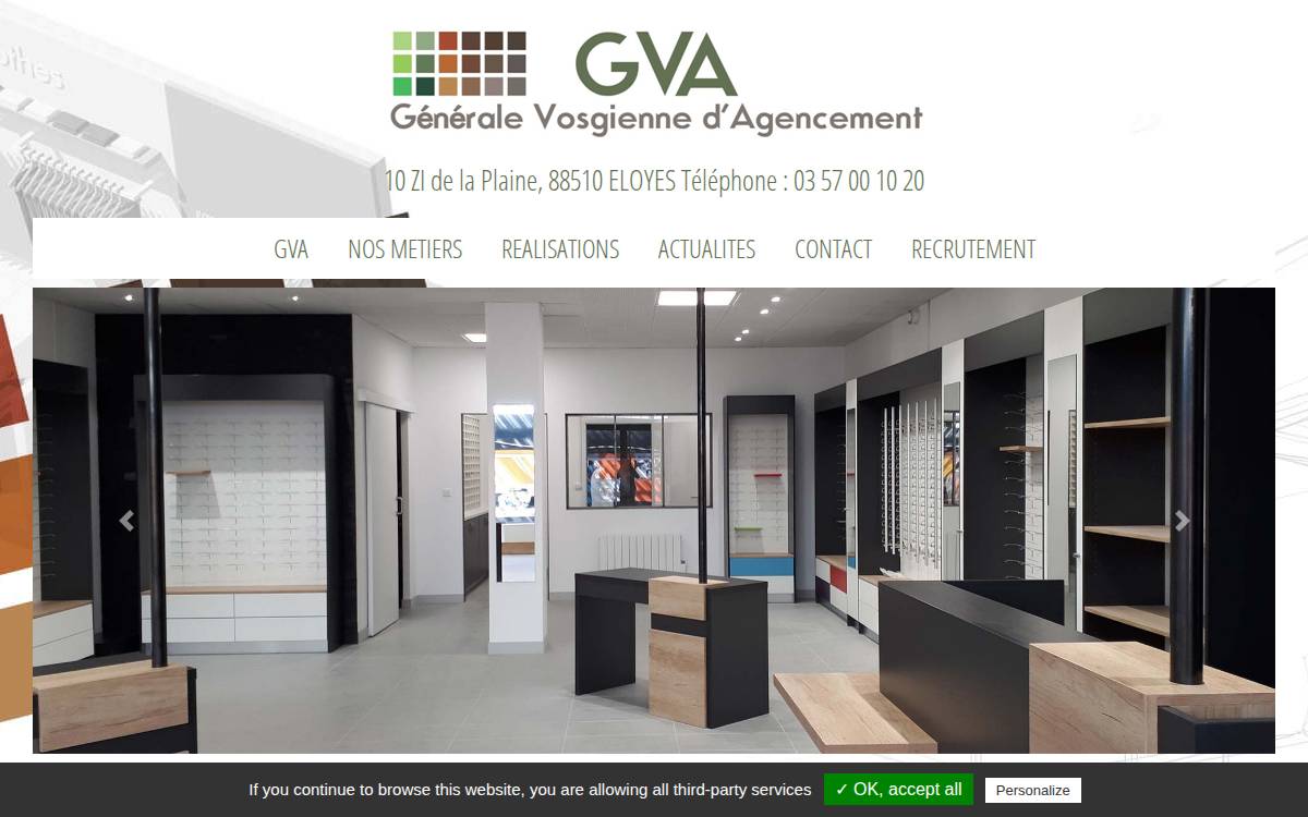 GVA Peltier website preview