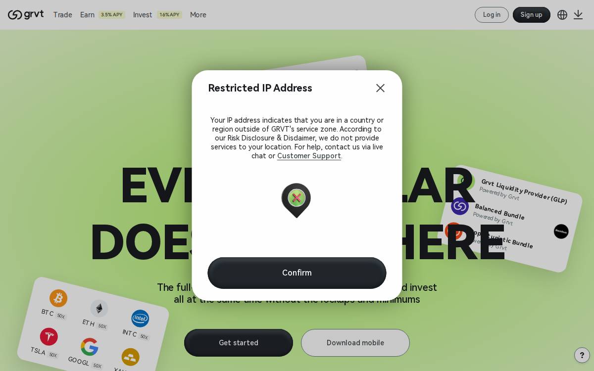 GVRT website preview
