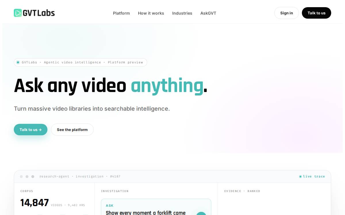 Gvtlabs website preview