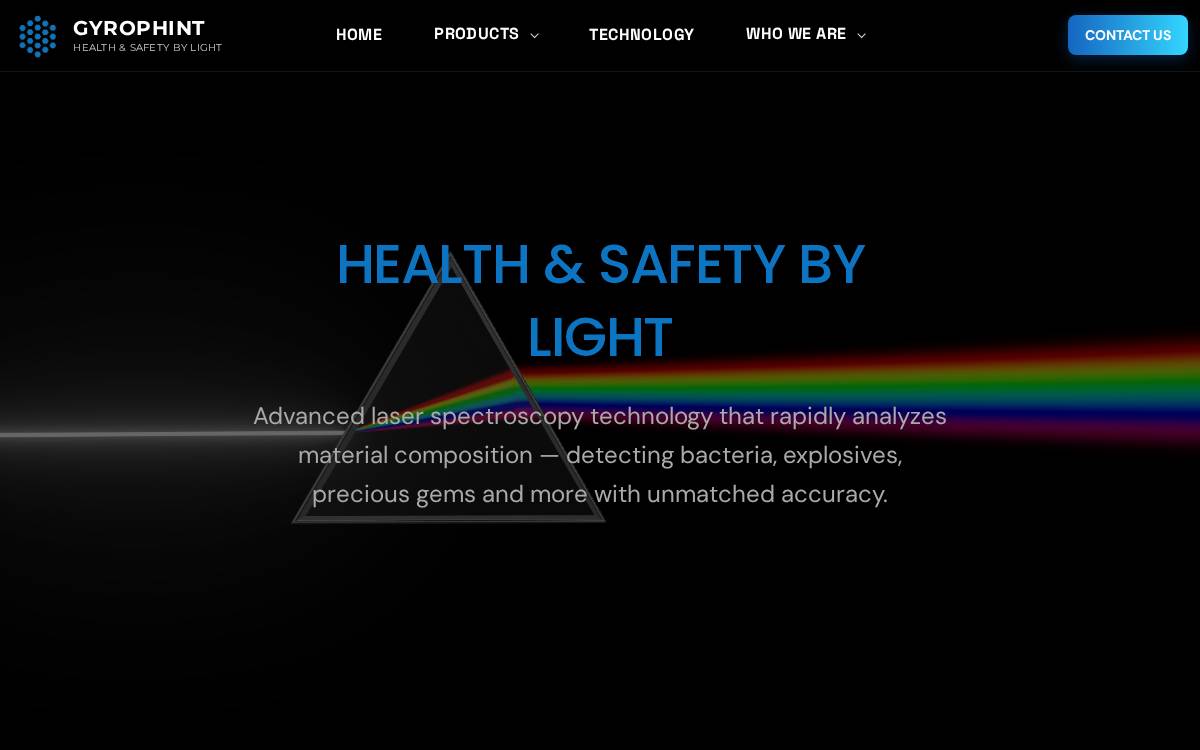 Gyrophint website preview