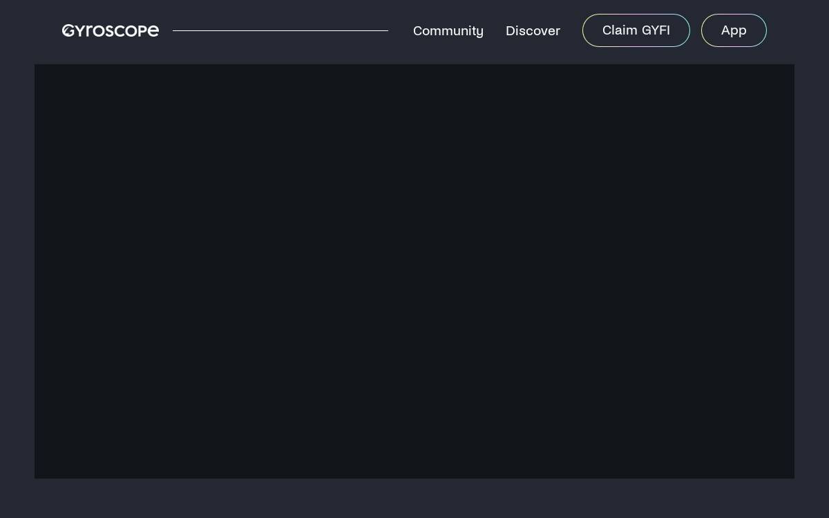 Gyroscope website preview
