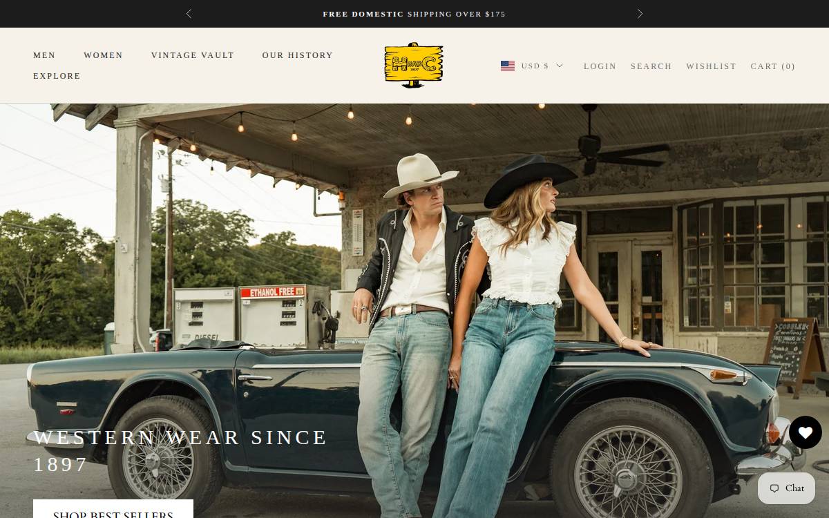 H Bar C Corporation ACTIVE website preview