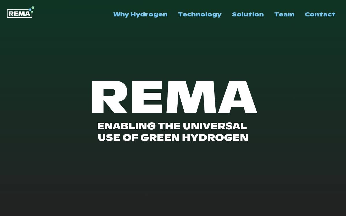 H2Rema website preview