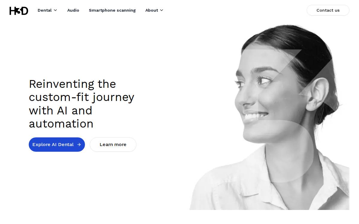 H3D website preview