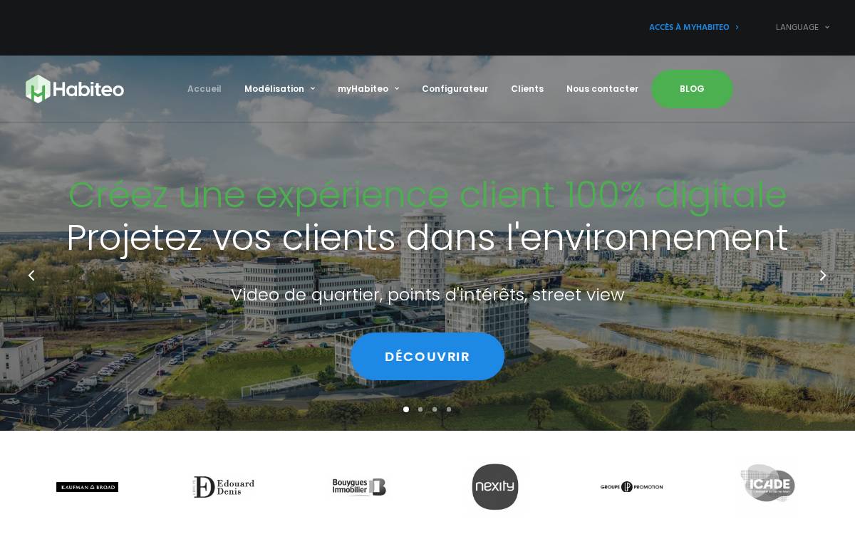 Habiteo website preview