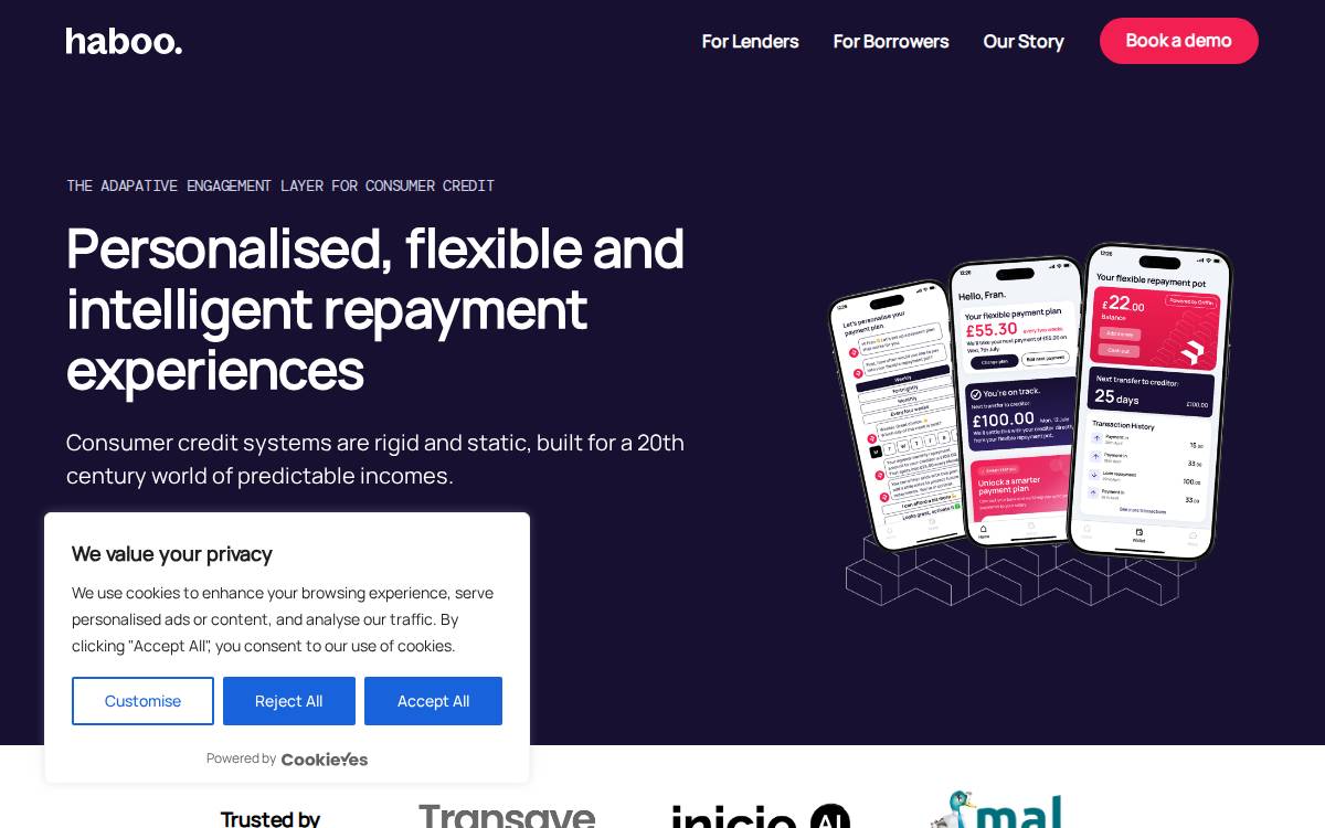 haboo money website preview