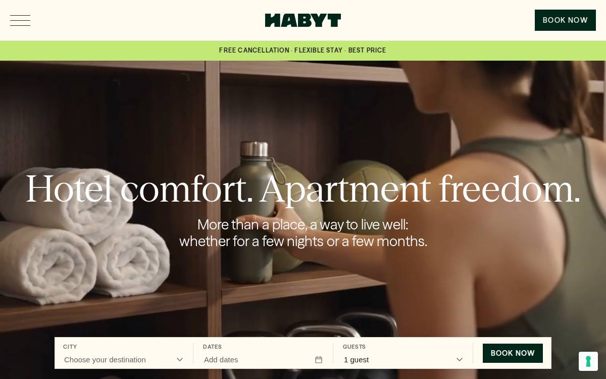 Habyt website preview