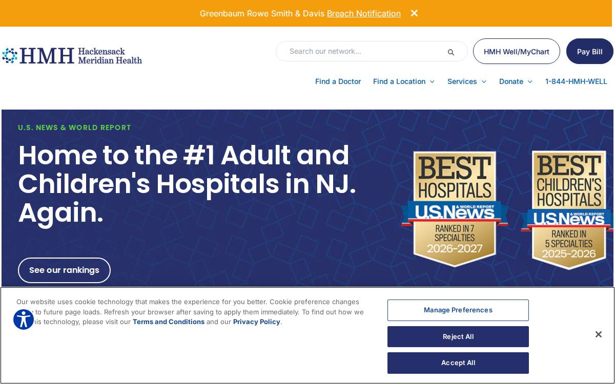 Hackensack website preview
