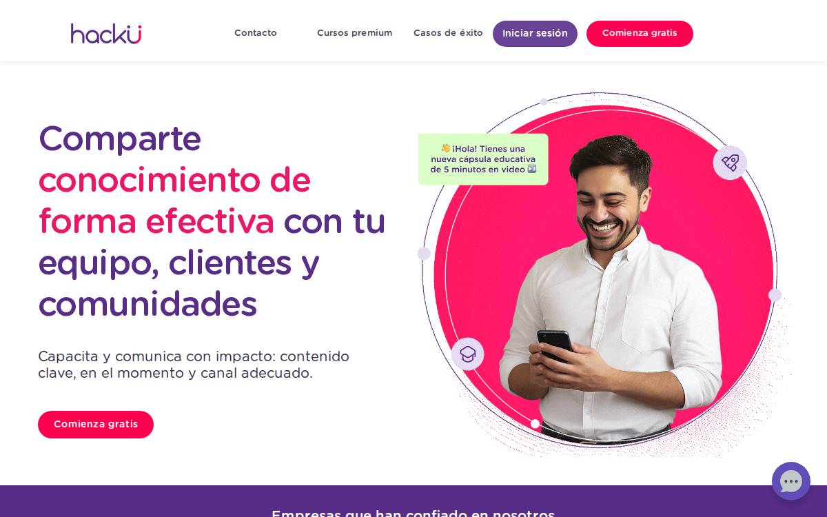 HackU website preview