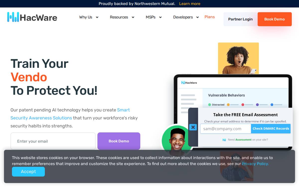Hacware website preview