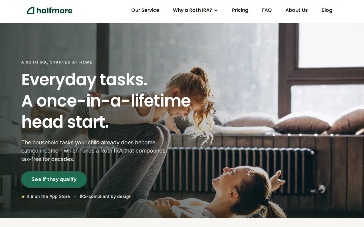 Halfmore website preview
