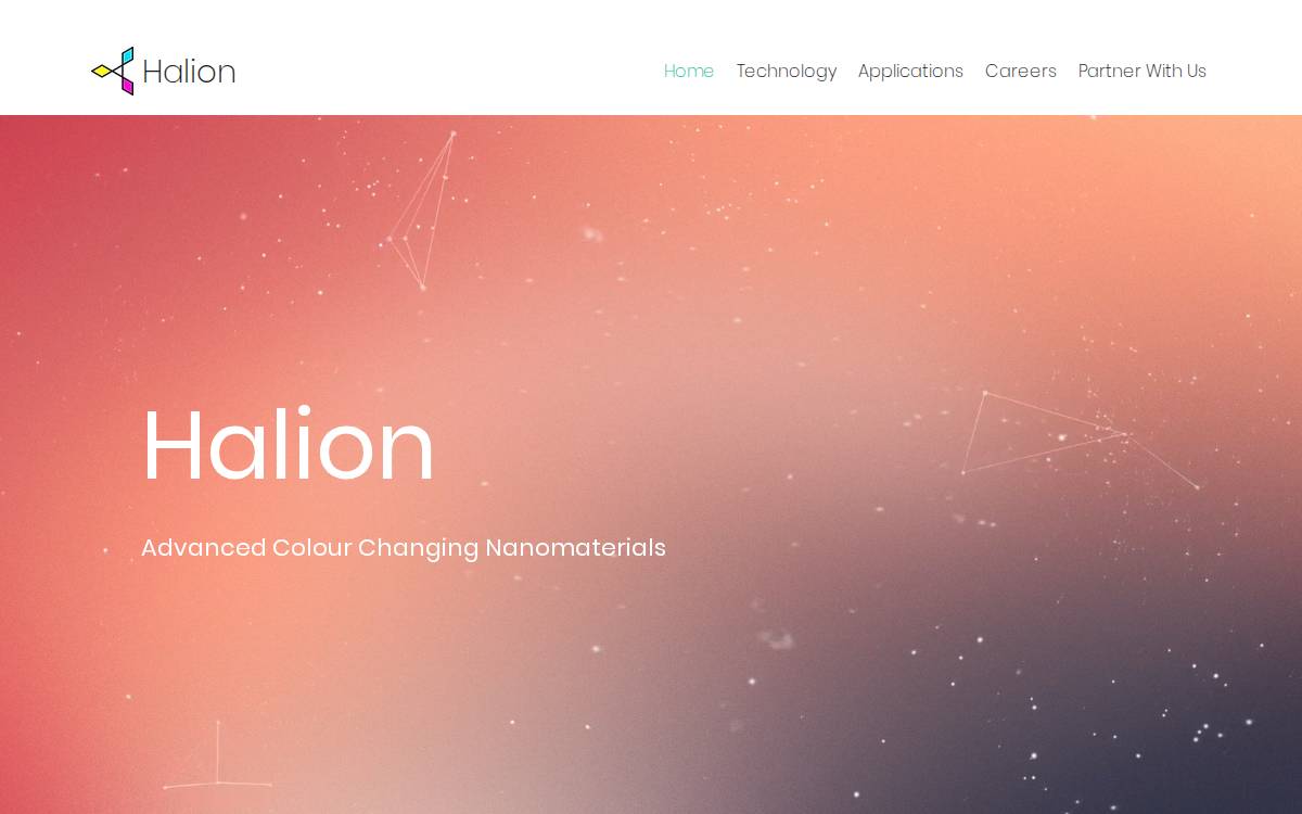Halion website preview