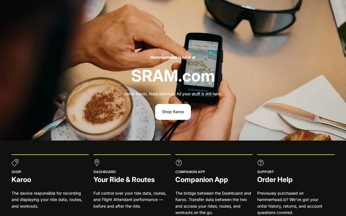 Hammerhead website preview