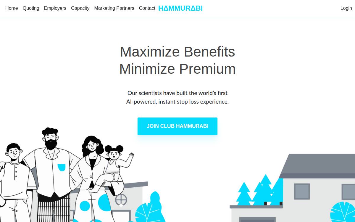 Hammurabi website preview