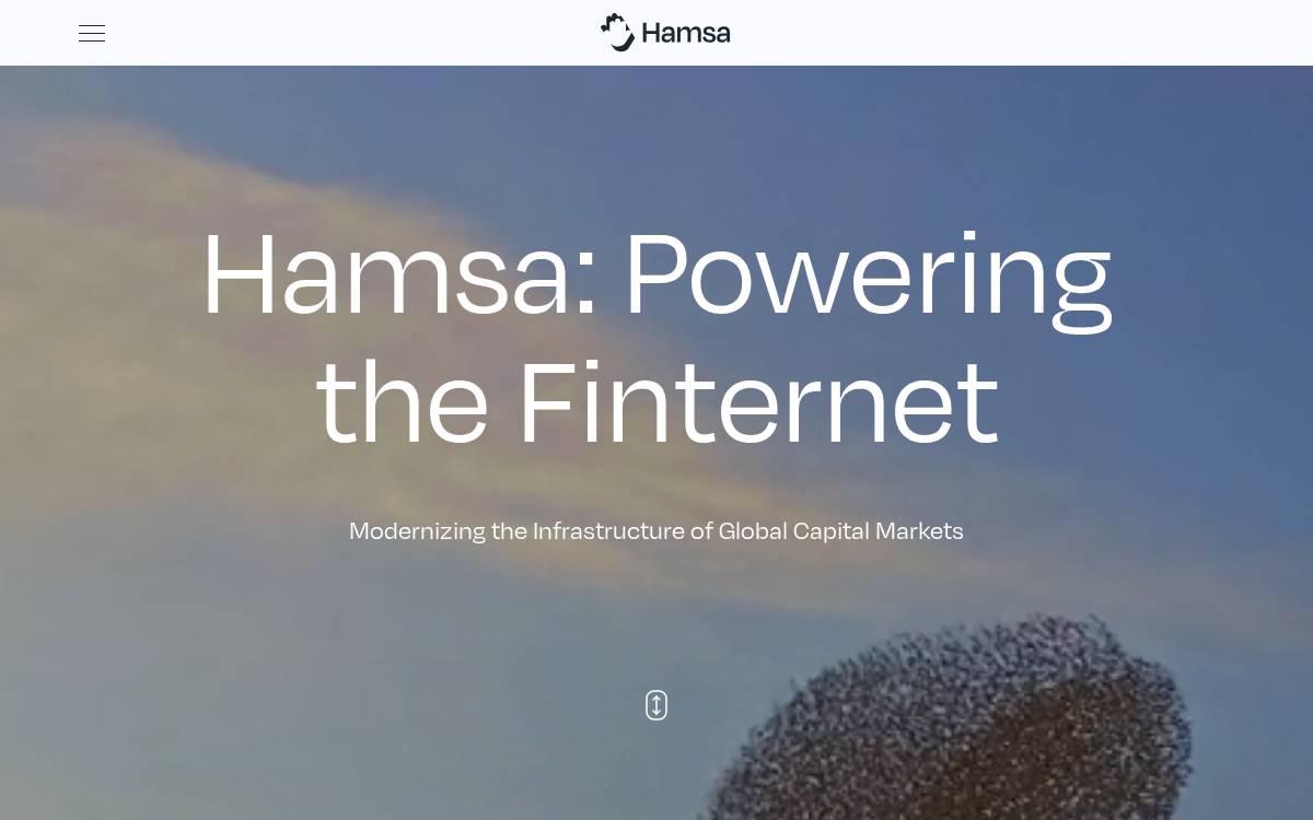 Hamsa website preview