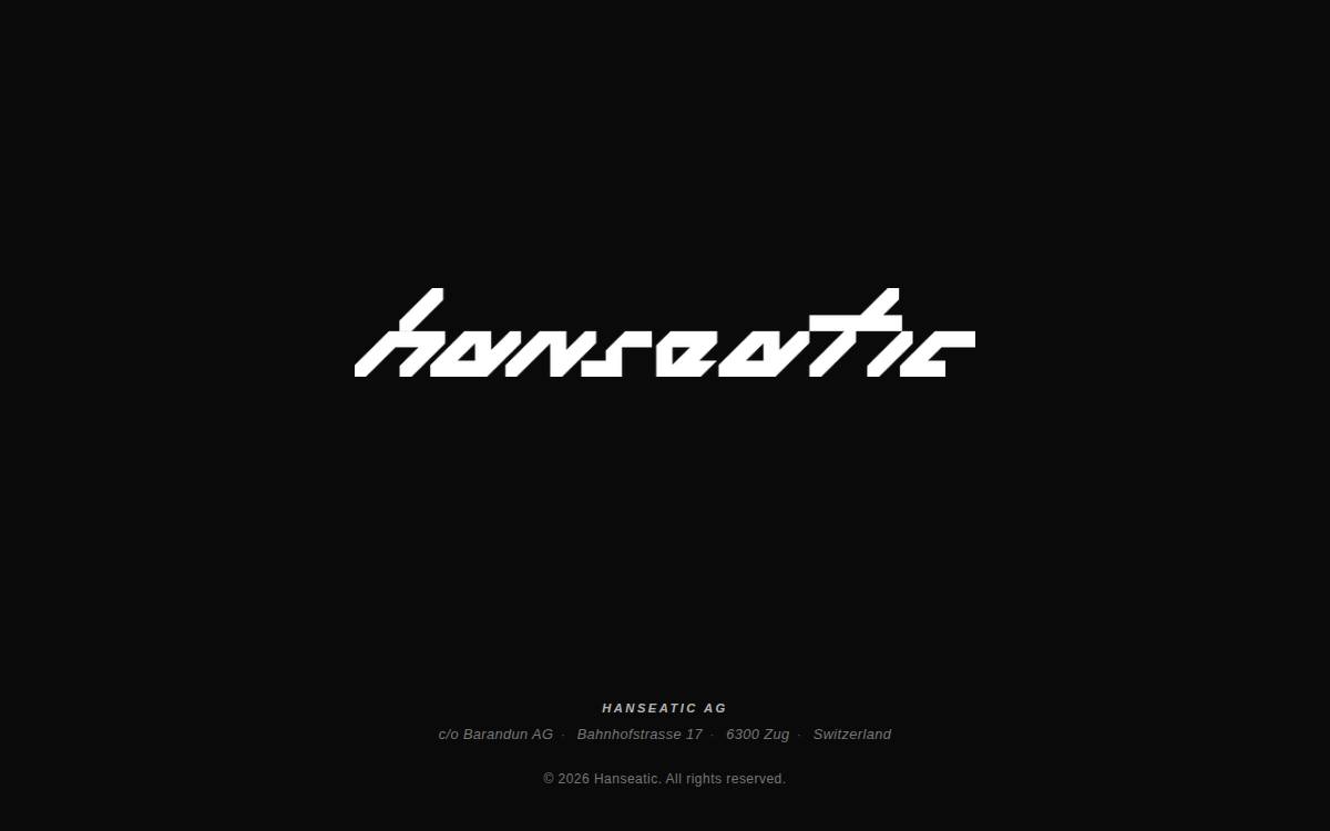 Hanseatic website preview