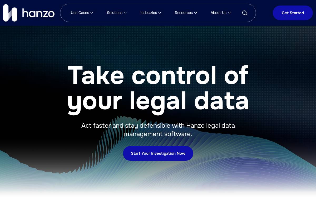Hanzo website preview