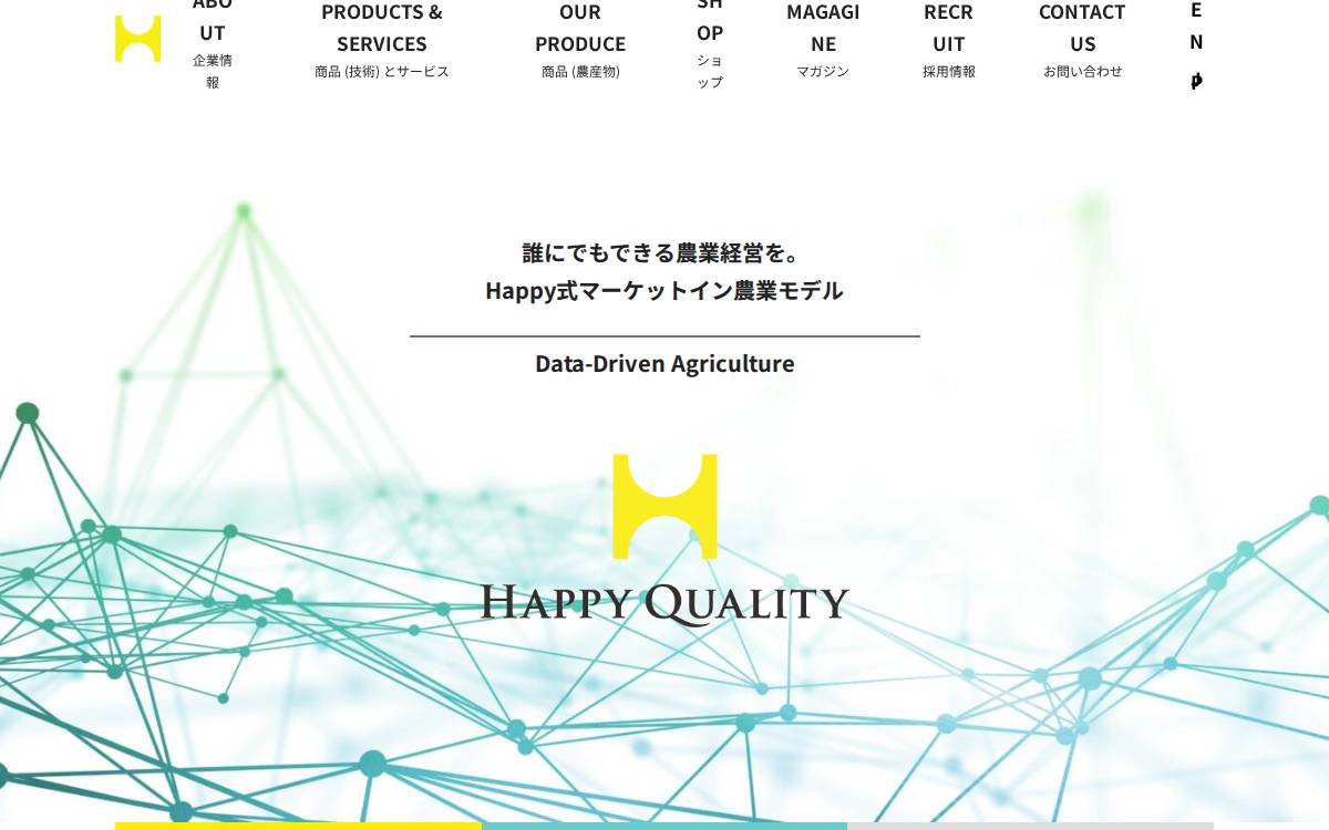 Happy Quality website preview