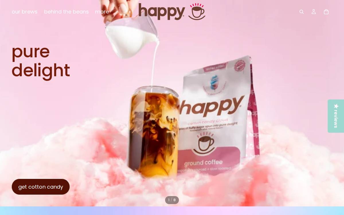 Happyproducts website preview