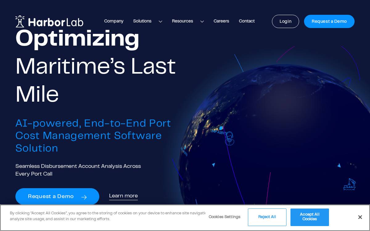 Harbor Lab website preview