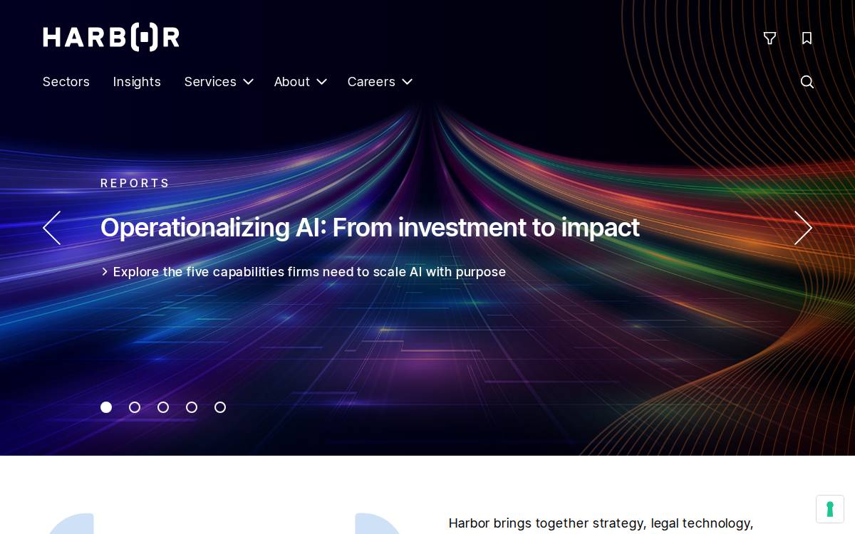 Harborglobal website preview